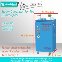 चाय पत्ती स्टीमर स्टीमिंग मशीन 6czq-24