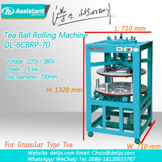 oolong चाय टाइगैगिनिन कैनवास रैपिंग बॉलिंग और रोलिंग मशीन 6cbrp-70